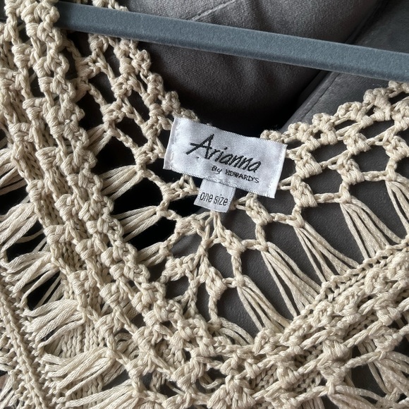 Arianna one size vacation top pool cover up sexy and cute bohemian hippy look - Picture 5 of 17